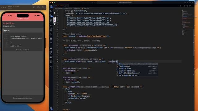React Native E-Commerce (E-Ticaret) смотреть онлайн