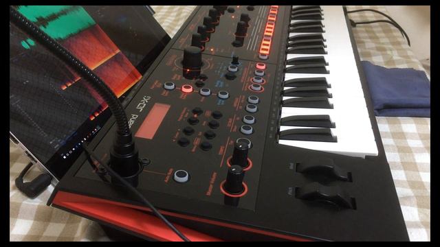 My making of Roland JD-Xi music "Space nomad" смотреть онлайн