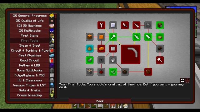 Выживание на ИИС с Gregtech 5: №3 - Яма с углём, резервуар с водой и первые инструменты! смотреть онлайн