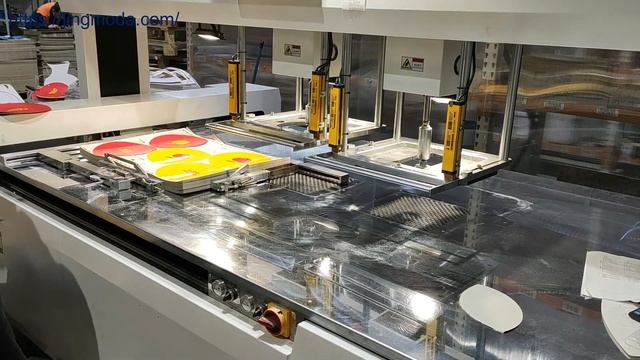 Машина для удаления облоя после вырубки заготовок смотреть онлайн