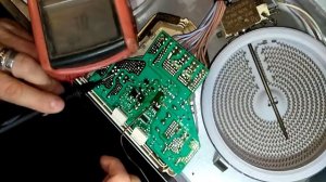 Проверка реле керамической варочной панели