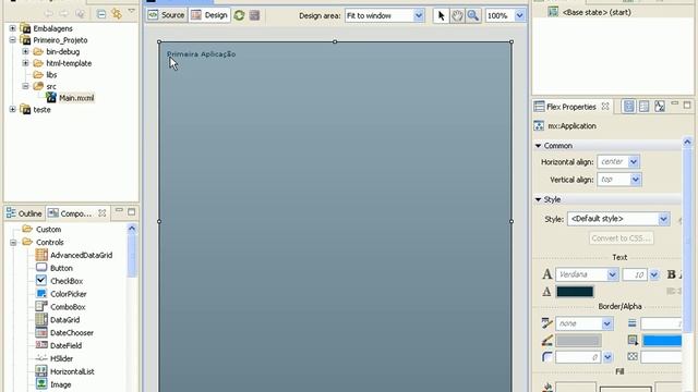 Aula 04 - Inserindo um Label em Flex.avi смотреть онлайн