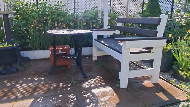 Our Backyard Garden That Brings Happiness | Clematis And Alliums | Garden Tour #gardentour #garden