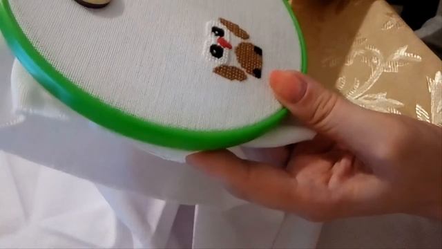 ➳ Вышивка крестиком за стеклом: открытка своими руками. ❧ Часть 3. ❦ смотреть онлайн