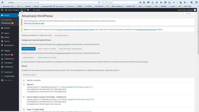 Duplicator Odtwarzanie Kopii + Aktualizacja Wordpress смотреть онлайн