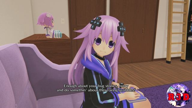 Adult Neptune's VR Dimension English Scenes #2 | Megadimension Neptunia VIIR [PS4 Pro, PSVR, HD] смотреть онлайн