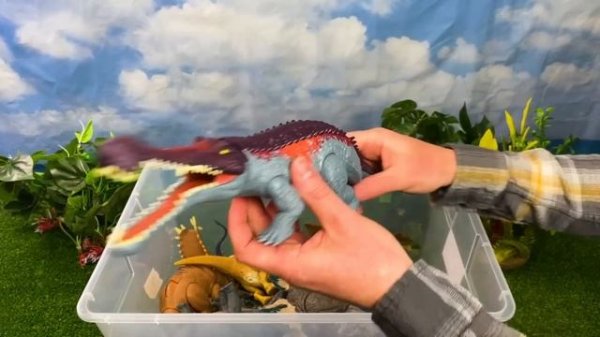 GIANT T-Rex vs. I-Rex Collection: Biggest To Smallest | T-Rex, Carnotaurus, I-Rex & More!