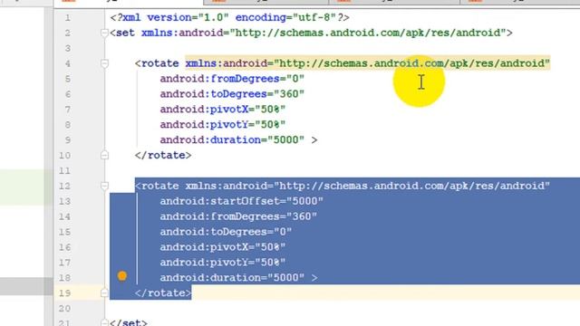 Tutorial 46: Tween Animation in Android Studio Zoom In/Out, Clockwise rotate, Blink, Move, Slide смотреть онлайн