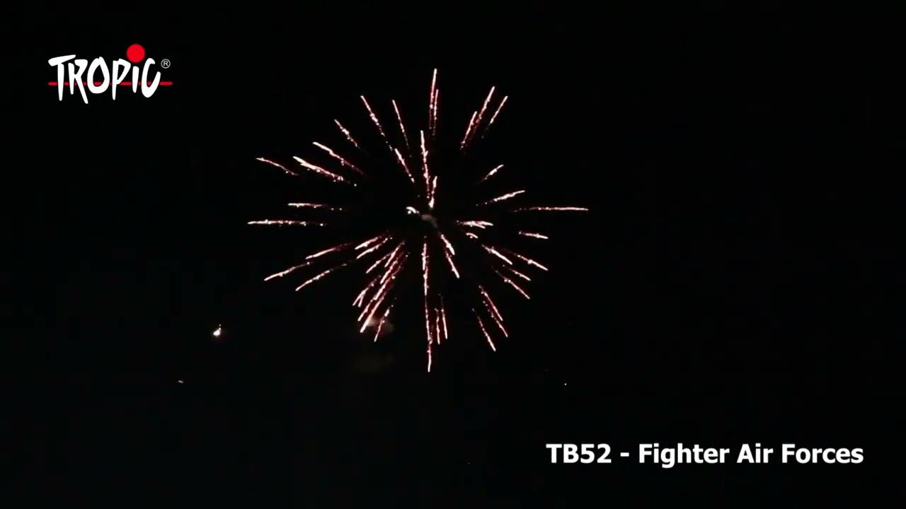 TB52 Fighter Air Forces TROPIC Fireworks, Fajerwerki, Feuerwerk, Vuurwerk, Feu d'artifice смотреть онлайн