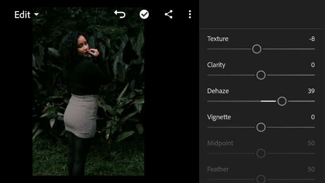 How to edit moody dark green l lightroom mobile tutorial l best photo editing смотреть онлайн