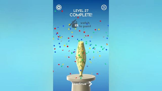 Эволюция гончара лепим вазы из глины в игре Pottery Lab - Let’s Clay 3D 21-40 Lv