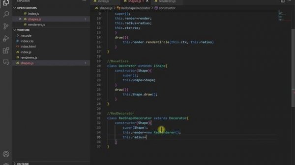JS Используем паттерны программирования на джава скрипт.  decorator pattern in js