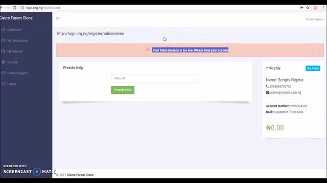 Givers Forum Clone Script Official Video смотреть онлайн