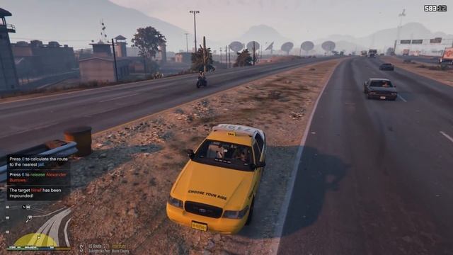 GTA 5 LSPDFR - DUI Taxi and Sheriff Crown Vic Enforcement!! смотреть онлайн