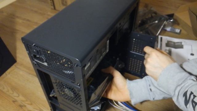 Сборка системного блока на AMD. Отчет для клиента. Распаковки.