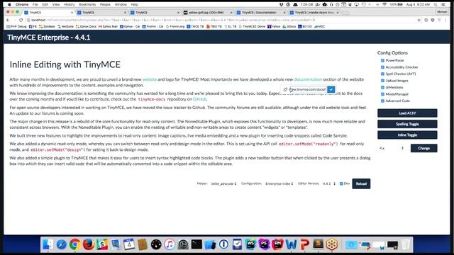 TinyMCE QuickLink смотреть онлайн
