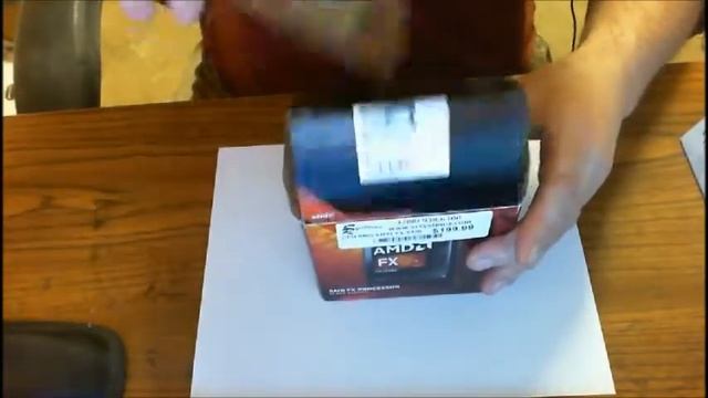 unboxing of AMD FX 8320 8-Core CPU смотреть онлайн