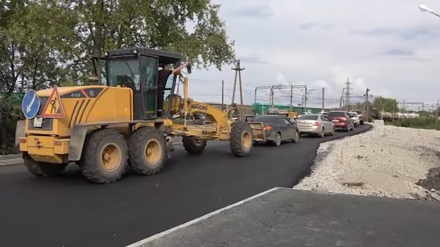 Открытие отремонтированного переезда в Травянке. смотреть онлайн