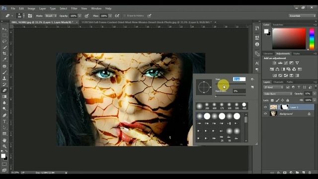 How to Design horror Face in adobe Photoshop cs5 cs6 cs4 cs3 смотреть онлайн