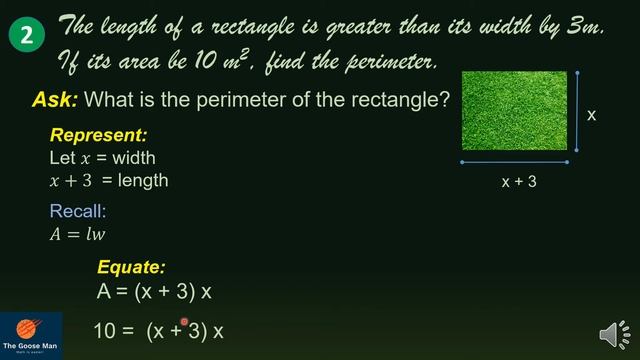 Solving Word Problems Involving Quadratic Equations смотреть онлайн