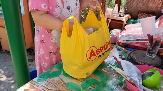 Открыли пляжный сезон! Мы столько не съедим...Что делать с луком? Внезапные гости) смотреть онлайн