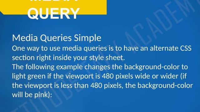 Introduction to CSS Media Query - Lesson 11 смотреть онлайн