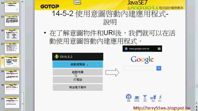 01 Intent的動作類型和URI說明JAVA入門到Android設計 吳老師)1 смотреть онлайн