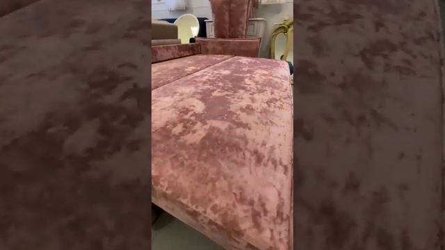 Раскладной диван Оливия пудра смотреть онлайн