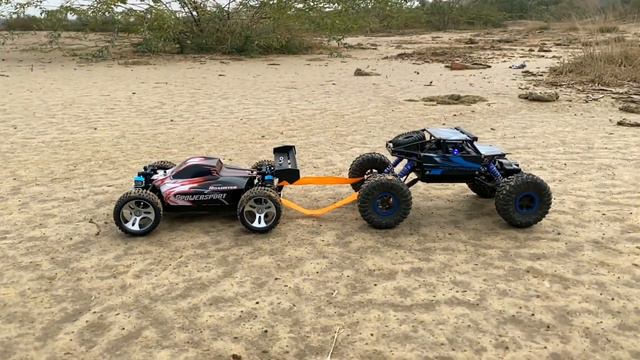 RC Rock Crawler Vs Racing Car | Wltoy A959 | Remote Control Car