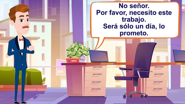 APRENDE ESPAÑOL: En La Oficina - Estoy Enfermo| Conversaciones Para Aprender Español - LEARN SPANIS