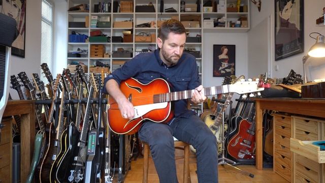 Marma "Archtop" guitar - made in the GDR (East Germany) 1960s смотреть онлайн