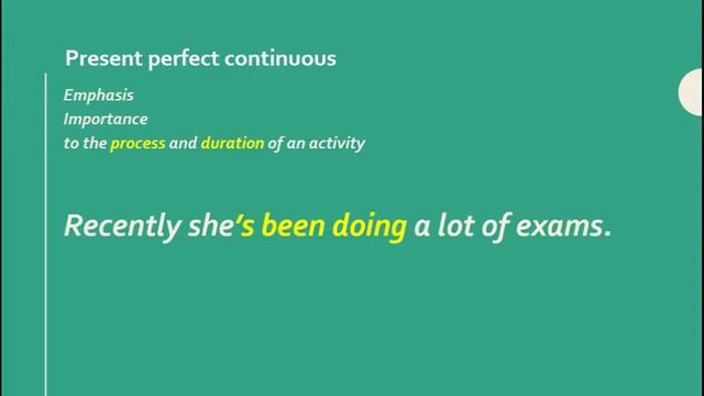 Present perfect continuous vs. Present perfect simple смотреть онлайн