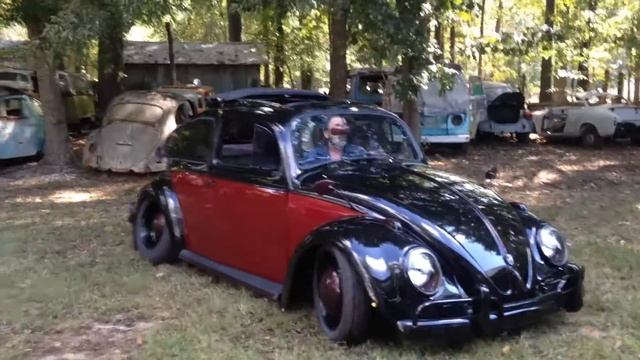 Dubscope: Restored 1959 VW Beetle Ragtop - First drive around the block смотреть онлайн