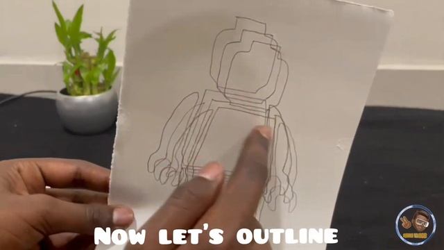 How to draw GLITCH like a "PRO" | LEGO Man drawing | TUTORIAL* | This is #ROHAN here смотреть онлайн