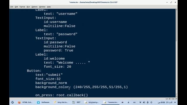 08 كورس تعلم بايثون kivy بالعربي من الصفر الى الاحتراف الالوان смотреть онлайн
