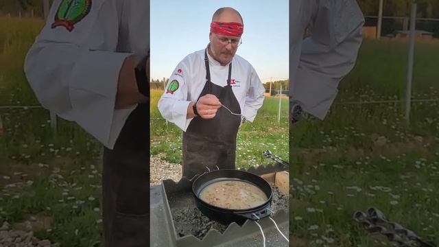 самый вкусный суп из лисичек - финский крем-суп kantarellikeitto смотреть онлайн