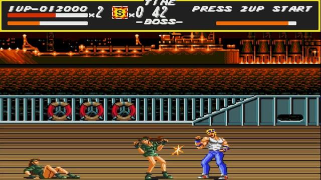 Прохождение игры Streets of Rage, SEGA. Улицы Ярости, СЕГА. смотреть онлайн