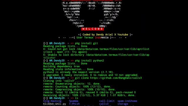 SCRIPT SPAM CALL TERBARU | TERMUX 2020 смотреть онлайн
