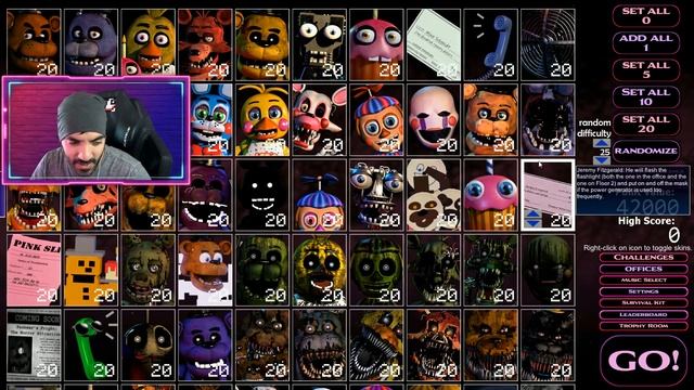 Ultra Custom Night es una LOCURA + de 200 ENEMIGOS !! (FNAF Game) смотреть онлайн