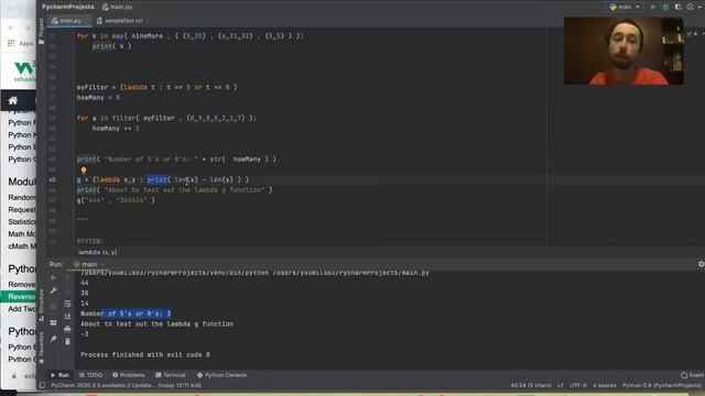 Python Programming: Lesson 47 - Advanced Functional Programming and the Walrus Operator смотреть онлайн