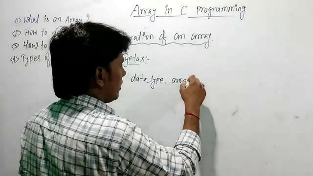 What is an Array? ll How to declare and initialize in C Programming смотреть онлайн