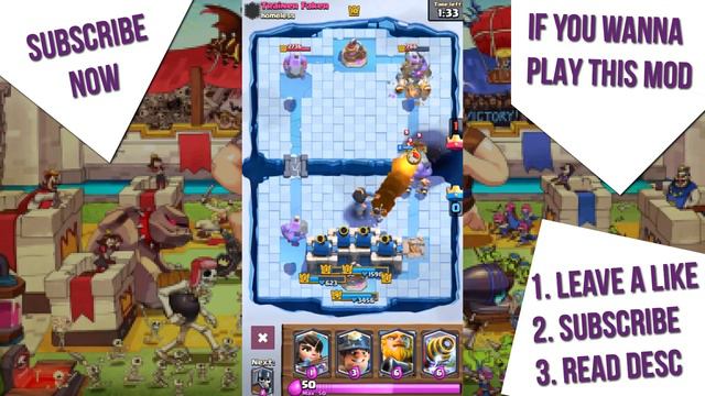 CLASH ROYALE NEW MODED PRIVATE SERVER 2017! 100% WORKS! смотреть онлайн