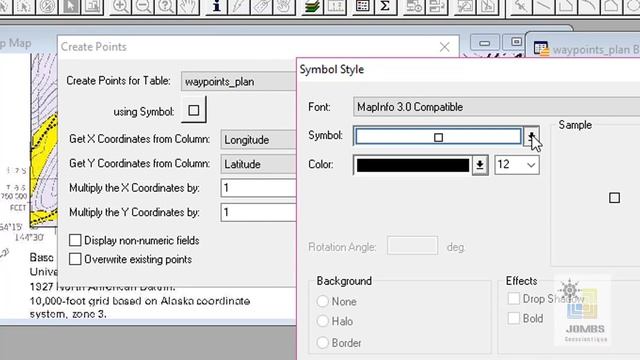 Import xls, csv, txt format to mapinfo and plot the data as points смотреть онлайн