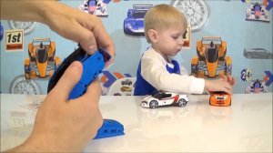 Тоботы Трансформеры: Тобот Атлон Чемпион. Интеграция Тоботов Альфа, Бета, Тета. Распаковка.