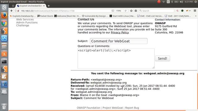 How to exploit unchecked email in webgot смотреть онлайн