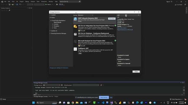 Installing SQL server integration services in visual studio 2022 смотреть онлайн