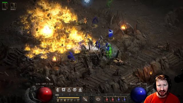 My FAVORITE NECRO YET (Hybrid) | Diablo 2 Resurrected смотреть онлайн