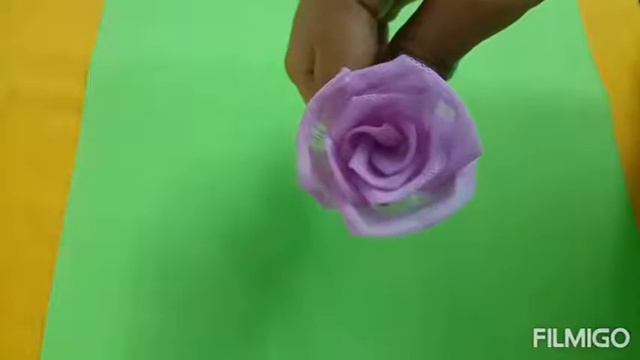 Simple flowers using organdy cloth смотреть онлайн
