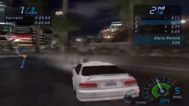 Need for Speed: Underground Gameplay Walkthrough Eddie's Posse Part 1 смотреть онлайн