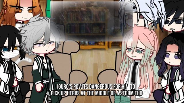 The HASHIRA react to...||Demon slayer[Muichiro's backstory]Short| смотреть онлайн